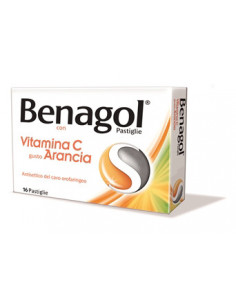 Benagol vit c*16past arancia