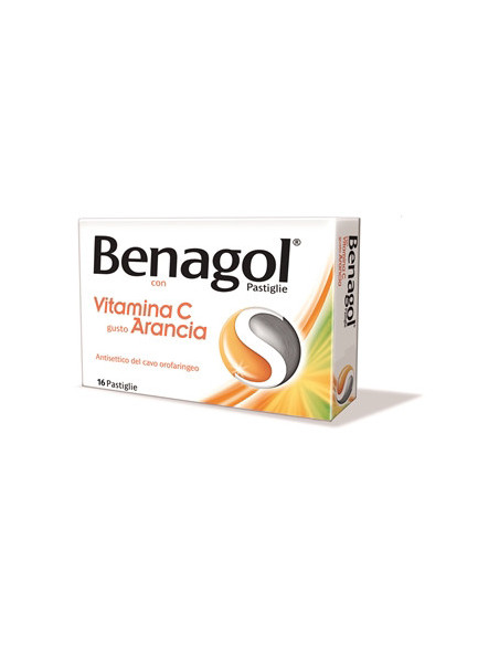 Benagol vit c*16 pastiglie arancia