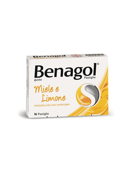 Benagol*16 pastiglie miele limone