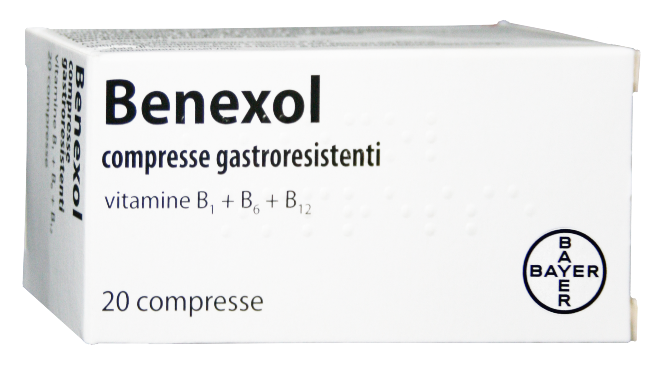 Benexol per integrazione di vitamine b1, b6 e b12 20 compresse gastroresistenti