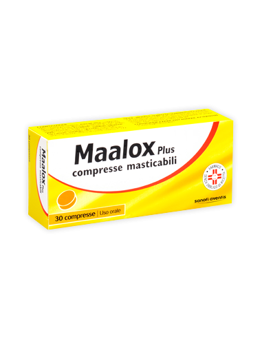 Maalox plus 30 compresse masticabili