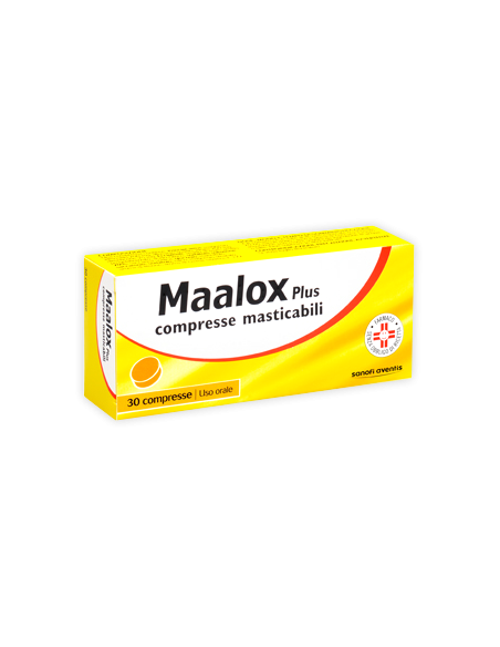 Maalox plus 30 compresse masticabili