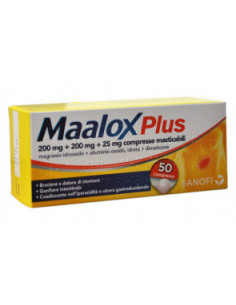 Maalox plus*50cpr mast