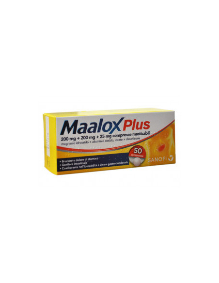 Maalox plus*50cpr mast