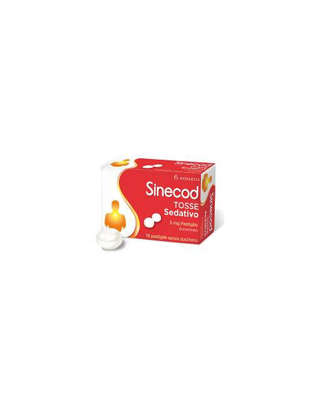 Sinecod tosse sed*18past 5mg