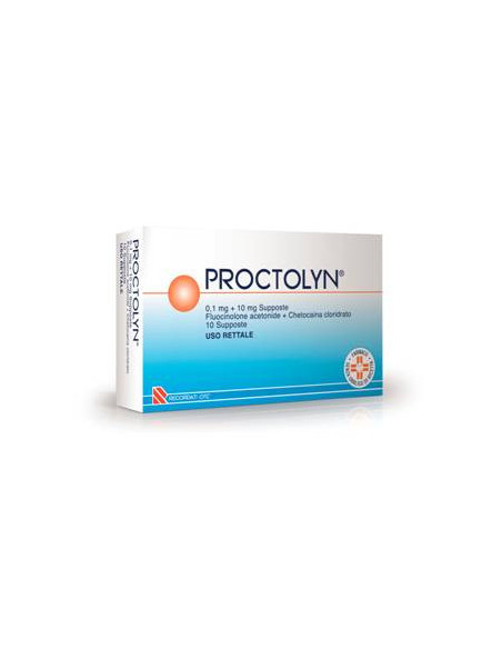 Proctolyn*10supp 0,1mg+10mg