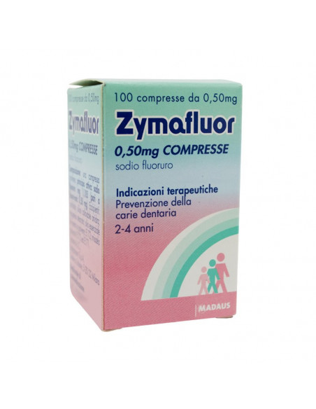 Zymafluor*100 compresse 0,50mg
