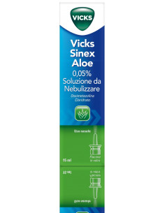 Vicks sinex aloe soluzione da nebulizzare 15ml 0,05%