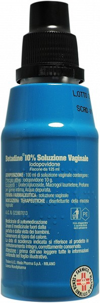 Betadine*soluz vag 125ml 10%