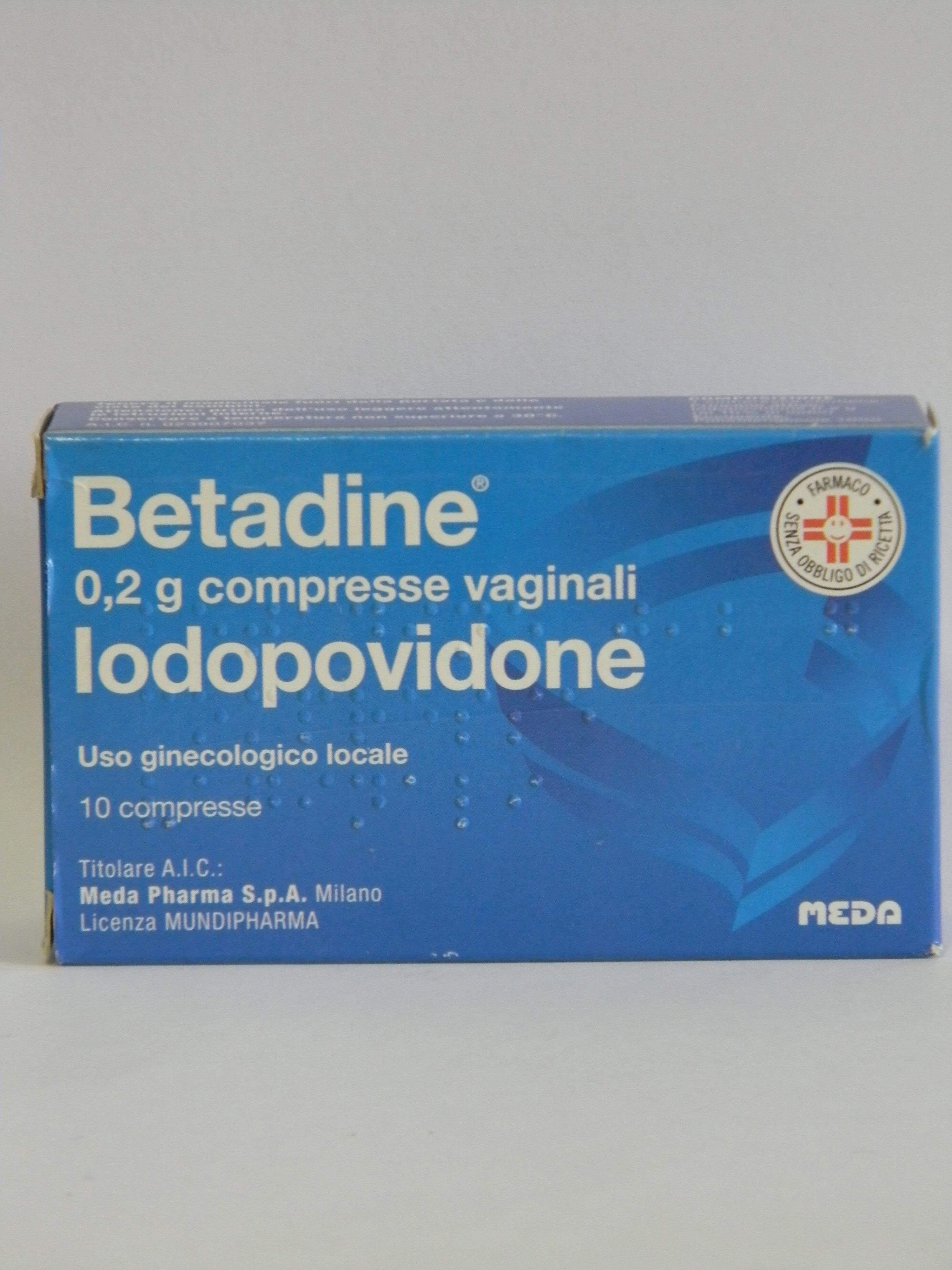 Betadine*10cpr vag 200mg