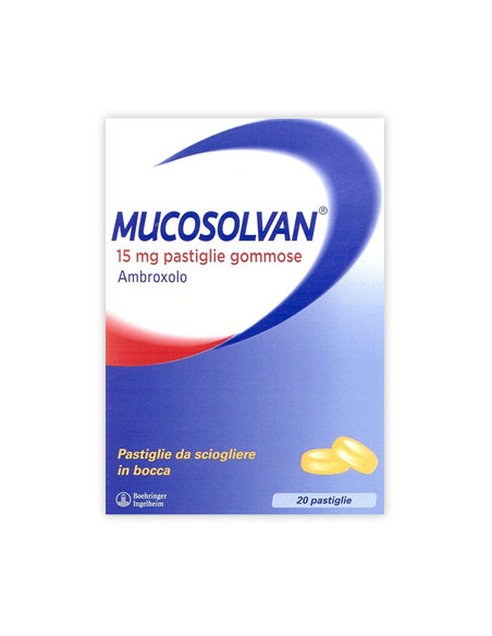Mucosolvan 20 pastiglie gommose 15mg