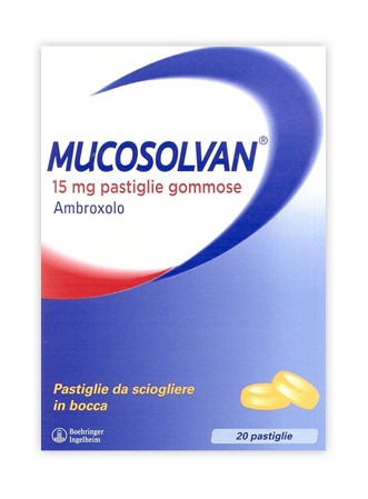 Mucosolvan 20 pastiglie gommose 15mg