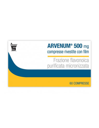 ARVENUM*60CPR RIV 500MG