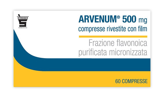 Arvenum*60cpr riv 500mg