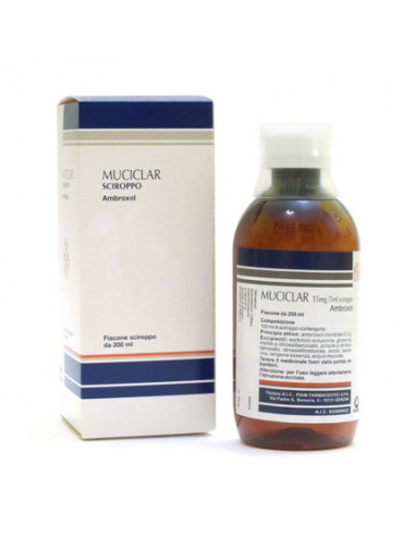 MUCICLAR*SCIR 200ML 15MG/5ML