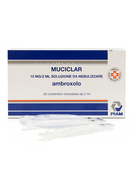 Muciclar*nebul 30 flaconcini 15mg 2ml