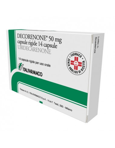 DECORENONE 50*14CPS 50MG