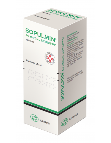 SOPULMIN*SCIR 200ML 0,8G/100ML