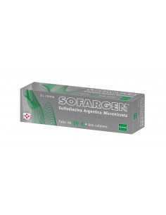 Sofargen crema sulfadiazina ustioni 1% 30g