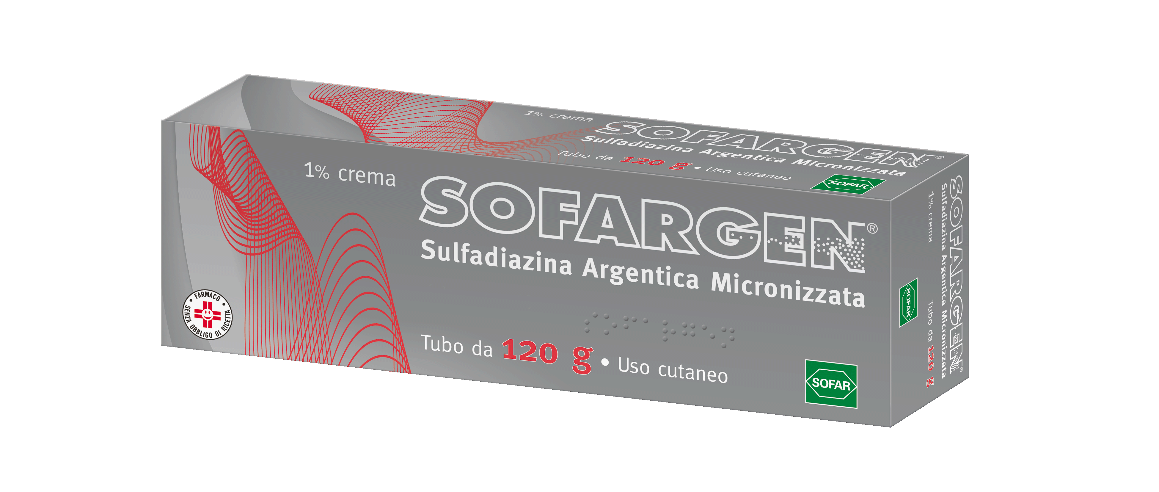 Sofargen crema 120g 1%