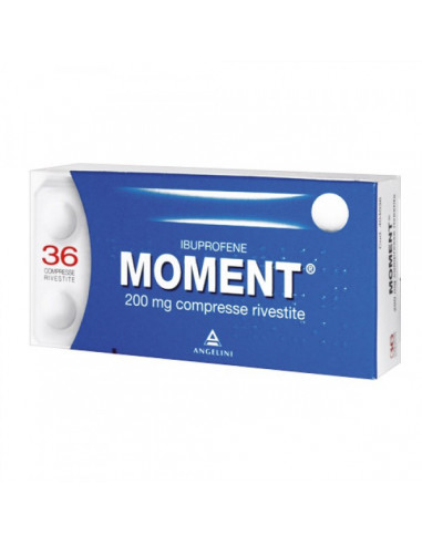 Moment ibuprofene 36 compresse rivestite 200mg