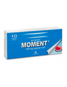 Moment 10 capsule molli 200mg