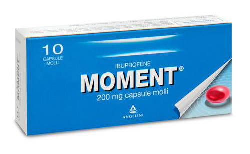 Moment 10 capsule molli 200mg