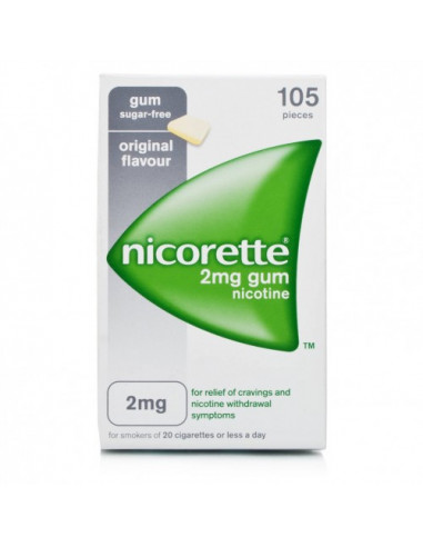 Nicorette*105gomme mast 2mg