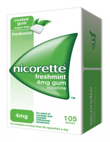 NICORETTE*105GOMME MAST 4MG ME