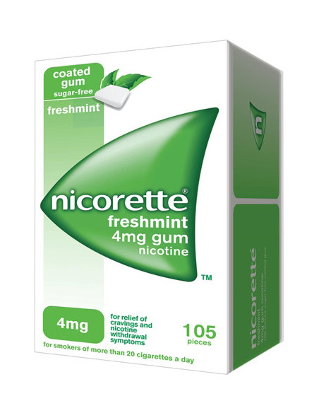 Nicorette*105gomme mast 4mg me