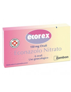 Ecorex*6 ovuli vaginali 150mg
