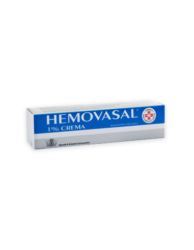 Hemovasal*crema 30g 1%