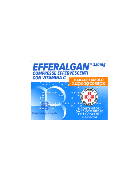 Efferalgan*20 compresse eff 330 piu 200mg
