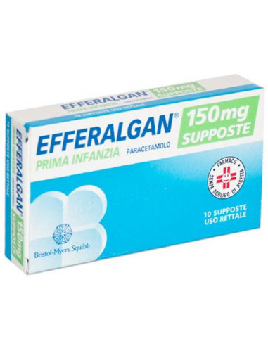 Efferalgan*10supp 150mg