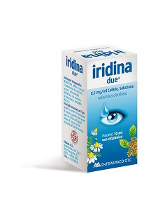 Montefarmaco iridina due collirio flacone multidose 10ml 0,5mg ml