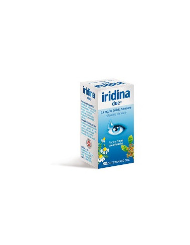 MONTEFARMACO IRIDINA DUE COLLIRIO FLACONE MULTIDOSE 10ML 0,5MG ML