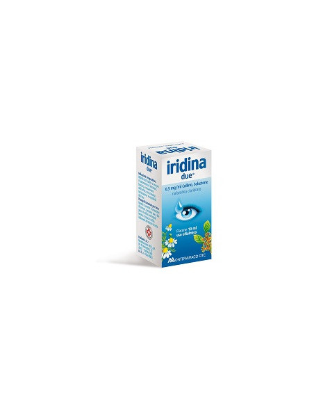 Montefarmaco iridina due collirio flacone multidose 10ml 0,5mg ml