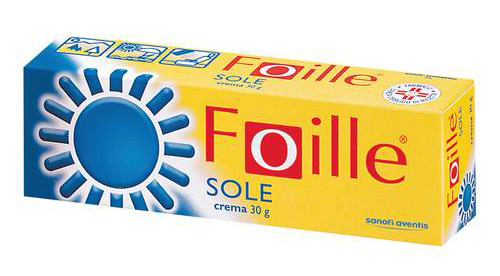Foille sole crema per eritemi solari e ustioni minori 30g
