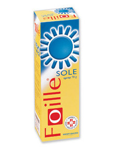 Foille sole spray cutaneo per eritemi solari e ustioni minori 70g