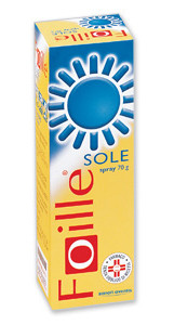 Foille sole spray cutaneo per eritemi solari e ustioni minori 70g