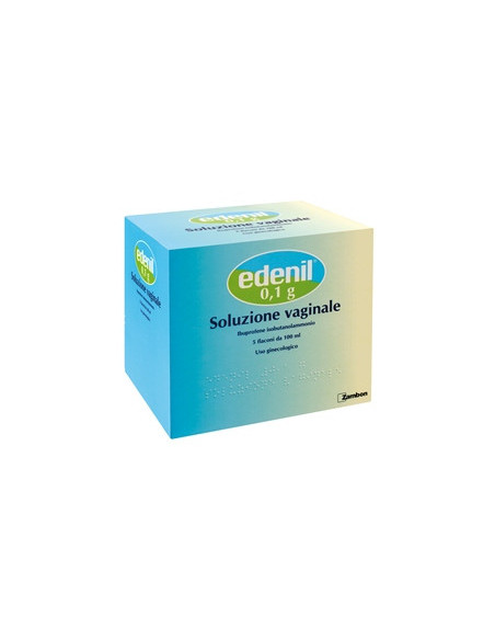 Edenil*soluzione vag 5 flaconcini 100ml0,1g