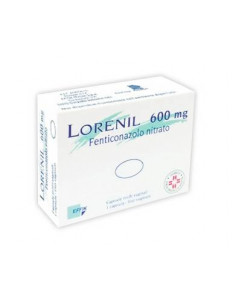Lorenil*1 capsule molli vag 600mg