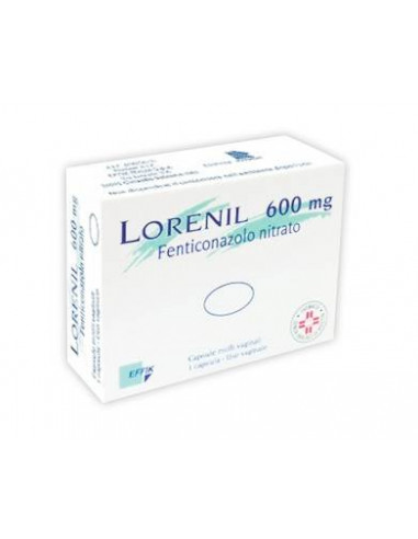LORENIL*1CPS MOLLI VAG 600MG