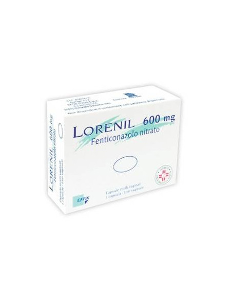 Lorenil*1 capsule molli vag 600mg