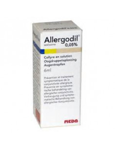 Allergodil*coll fl 6ml 0,05%