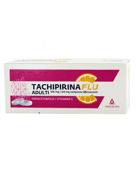 Tachipirinaflu*12 compresse 500 piu 200mg