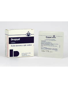 Bruscettini dropyal collirio occhio secco 20 flaconi monodosi 0,65ml