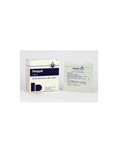 Bruscettini dropyal collirio occhio secco 20 flaconi monodosi 0,65ml