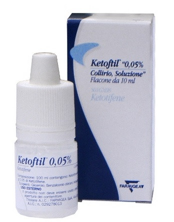 Ketoftil*coll fl 10ml 0,5mg ml