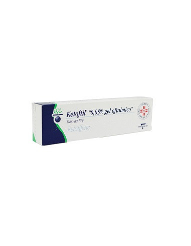 Ketoftil*oft gel 10g 0,5mg g